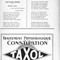 0878 - Page LIII-865 - Correspondance. Accidents du travail. Indemnité temporaire d’un apprenti accidenté du travail / Anthologie. Pauvres gens