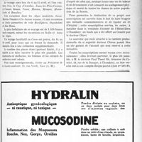 0884 - Page VII-871 - Dernières nouvelles. Semaine odontologique / Société médicale du littoral méditerranéen / A la mémoire du docteur Chiron