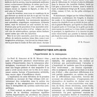 0919 - Page 906 - Partie scientifique. L'Actualité Scientifique. Les Congrès. Le Congrès de Médecine tropicale et d’Hygiène au Caire. Centenaire de la Fondation de la Faculté de Médecine, par le Dr Clot Bey / Thérapeutique appliquée. L’hypertension de la ménopause
