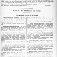 0940 - Page 927 - Partie professionnelle, Hygiène, Assistance, Mutualité, Intérêts corporatifs, Variétés. Comptes rendus, documents, pièces officielles…. La greffe inter-raciale et l’immigration dans l’agriculture, (Histoire, Ethnographie, psychologie, Technique), (suite) / Faculté de médecine de paris. Enseignement et actes de la Faculté