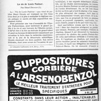 0945 - Page 932-LXIV - Il faut informer le public des méfaits du tiers payant / Variété bibliographique. La vie de Louis Pasteur
