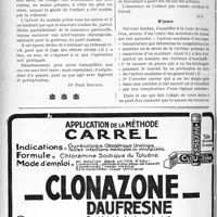 0951 - Page 938-LXX - Droit médico-professionnel. Consentement aux opérations. — Epoux divorcés. — Enfant mineur, — Autorisation préalable / Correspondance. Accidents du Travail. La gelure est-elle un accident du travail