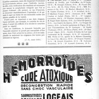 0966 - Page XIII-953 - A travers l’officiel. Réponses des Ministres aux questions des Parlementaires. Suppression des séances de révision des vaccinations / Souscription pour honorer la mémoire du Dr Cabanès