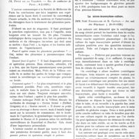 0989 - Page 976 - Partie scientifique. L’Actualité Scientifique. Les Sociétés Savantes. Paris. Accidents consécutifs à une injection intra-utérine de lipiodol, (Société de chirurgie ; 12-12-1928) / Le traitement chirurgical des pleurésies purulentes, (Soc. de médecine de Paris ; 8-2-1929) / Traitement abortif de l’érysipèle par le sulfarsénol, (Soc. de médecine et de chirurgie de Bordeaux ; 22-6-1928 ; 6-7-1928) / La micro-leucocytose-culture, (Soc. méd. des Hôpitaux ; 26-10-1928)