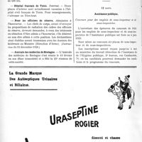 1037 - Page 1024-VIII - Dernières nouvelles. Enseignement pratique de sérologie / Paris. Nouveaux hôpitaux / Hôpital français de Tunis / Pour les officiers de réserve / Amicale des médecins de Bretagne / L’ «Oeuvre nouvelle des Crèches parisiennes» / A travers l’officiel. Assistance publique