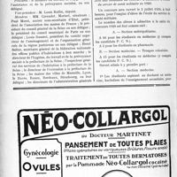 1039 - Page 1026-X - A travers l’officiel. Hygiène publique / Service de santé militaire