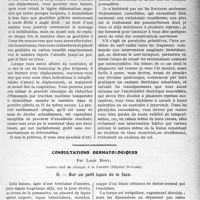1058 - Page 1045 - Partie scientifique. Travaux Originaux. Clinique chirurgicale. Les fractures de la diaphyse humérale, M. J. -P. Tourneux / Consultations dermatologiques, par Louis Bory