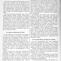 1060 - Page 1047 - Partie scientifique. L'Actualité Scientifique. La Presse. L’urticaire et les accidents sériques doivent-ils être traités par la saignée ? [(Lyon médical, 9 décembre 1928)] / Les fractures obstétricales du fémur [(La Gazette d’accouchements de Montpellier, 1er décembre 1928)] / La toux spasmodique, équivalent de l’asthme [(La Presse médicale, 3 novembre 1928)]