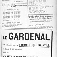 1090 - Page LVII-1077 - Droit médico-professionnel. Hôpitaux. — Membres de la Commission administrative. — Droit de nomination par le Préfet / Les Pensions d'invalidité de guerre sont réajustées à 140% / Congrès des médecins aliénistes et neurologistes de France et des pays de langue française