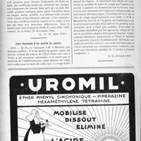 1107 - Page 1094-X - A travers l'officiel. Questions et réponses officielles. Accidenté travaillant pour un autre patron au cours de son incapacité temporaire / Cure thermale d’un mutilé de guerre
