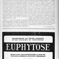 1108 - Page XI-1095 - A travers l'officiel. Questions et réponses officielles. La retraite du combattant et les assurances sociales