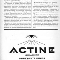 1109 - Page 1096-XII - A travers l'officiel. Hygiène des spectacles / Epidémiologie. Comment se développe une épidémie
