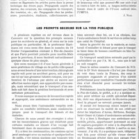 1155 - Page 1142 - Partie professionnelle, Hygiène, Assistance, Mutualité, Intérêts corporatifs, Variétés. Travaux Originaux. La confédération des syndicats médicaux français ne peut accepter de collaborer au fonctionnement de la loi sans d’indispensables modifications. Le latin et l’esperanto. Langues médico-scientifiques universelles / Les prompts secours sur la voie publique [Dr A. Gamblin]