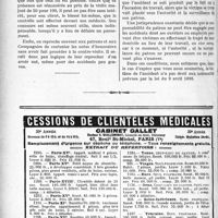 1175 - Page 1162-LXXIV - Correspondance. Accidents du Travail. Lieu de la contre-visite d’un accidenté du travail / Accident survenu hors du lieu du travail