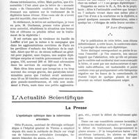 1199 - Page 1186 - Partie scientifique. Travaux Originaux. La tribune médico-scientifique des Abonnés. Le traitement de la diphtérie / L’Actualité Scientifique. La Presse. L’opothérapie splénique dans la tuberculose articulaire [(Deutsche medizine Wochenschrift 7 décembre 1928)]