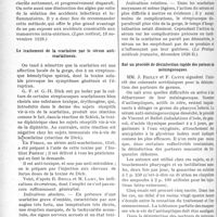 1203 - Page 1190 - Partie scientifique. L’Actualité Scientifique. La Presse. Note sur le traitement des métrites par l’aspiration cervico-utérine [(Lyon médical, 18 novembre 1928)] / Le traitement de la scarlatine par le sérum anti-scarlatineux [(La Pratique médicale française, décembre 1928-B)] / Sur un procédé de désinfection rapide des porteurs de méningocoques [(Paris médical 22 décembre 1928)]