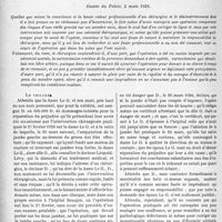 1219 - Page 1206 - Partie professionnelle, Hygiène, Assistance, Mutualité, Intérêts corporatifs, Variétés. Travaux Originaux. Jurisprudence. Responsabilité des médecins — Chirurgie esthétique. — Prétendue nécessité morale (non). — Responsabilité de droit commun [Dr Paul Boudin]