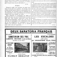 1241 - Page 1228-LXIV - Correspondance. Accidents. Accident de droit commun. Paiement des honoraires du médecin / Accident causé à un tiers