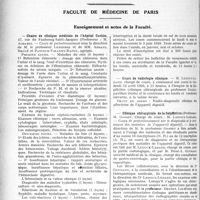 1313 - Page 1300 - Partie professionnelle, Hygiène, Assistance, Mutualité, Intérêts corporatifs, Variétés. Travaux Originaux. Variétés. La greffe inter-raciale et l'immigration dans l’agriculture, (Histoire, Ethnographie, psychologie, Technique), par le Dr René Martial, (suite et fin). Pour les bricoleurs [Dr E. Damey] / Faculté de médecine de Paris. Enseignement et actes de la Faculté