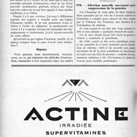 1319 - Page 1306-LXVI - Correspondance. Questions médico-militaires. Radiation des cadres et Légion d’honneur / Affection nouvelle survenant après suppression de la pension