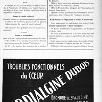 1334 - Page IX-1321 - A travers l’officiel. Enseignement de la médecine / Corps de santé colonial / Écoles d’infirmières / Approbation de règlements d’écoles d’infirmières