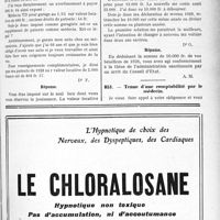 1392 - Page LXIII-1379 - Correspondance. Fiscalité. Patente sur la valeur locative d’un garage / Déduction de la soulte de l’échange d’une automobile / Tenue d’une comptabilité par le médecin