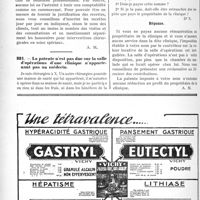 1393 - Page 1380-LXIV - Correspondance. Fiscalité. Tenue d’une comptabilité par le médecin / La patente n’est pas due sur la salle d’opérations d’une clinique n’appartenant pas au médecin
