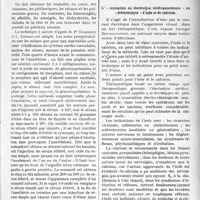 1422 - Page 1407 - Partie scientifique. L'Actualité Scientifique. La Presse. L’anesthésie générale par le sérum éthéré intraveineux [(Toulouse médical, 15 novembre 1928)] / L’« ionisation ou électrolyse médicamenteuse » ou « diélectrolyse » d’iode et de calcium [(Journ. de médecine et de chirurgie pratiques, 10 nov. 1928)] / Mon expérience personnelle de la greffe génitale de l’animal à l’être humain [(Maroc médical, avril 1928)]