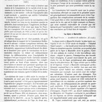 1428 - Page 1413 - Partie scientifique. L'Actualité Scientifique. Les Sociétés Savantes. Paris. La question de l’encéphalite dite poste-vaccinale, (Académie de médecine ; 27-3-1929) / La lèpre à Marseille, (Académie de médecine; 27-3-29)