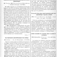 1429 - Page 1414 - Partie scientifique. L'Actualité Scientifique. Les Sociétés Savantes. Paris. La lèpre à Marseille, (Académie de médecine; 27-3-29) / Ablation du sein et lobectomie pulmonaire au bistouri diathermique, (Société de chirurgie ; 6-2-1929) / Les traitements physiothérapiques des eczémas, (Soc. de thérapeutique ; 13-2-1929) / Un cas de lichen plan cutané généralisé guéri par la radiothérapie régionale axiliaire, (Soc. de derm, et de syph. ; 14-2-1929) / Action favorable de l’insuline dans la cachexie de croissance, (Soc. méd. des hôp. ; 22-2-1929)