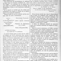1444 - Page 1429 - Partie professionnelle, Hygiène, Assistance, Mutualité, Intérêts corporatifs, Variétés. Travaux Originaux. Assistance médicale gratuite médecin du service – remplacements [Dr Paul Boudin]