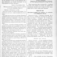 1452 - Page 1437 - Partie professionnelle, Hygiène, Assistance, Mutualité, Intérêts corporatifs, Variétés. Comptes rendus, documents, pièces officielles…. La question du bon lait
