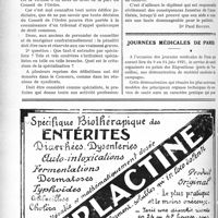 1465 - Page 1448-LXIV - Déontologie. Changement de médecin ; Qu’est-ce qu’un spécialiste, Une infirmière peut-elle faire une anesthésie ? / Journées médicales de Paris