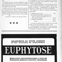 1466 - Page LXV-1449 - Journées médicales de Paris / Correspondance. Médecine légale. Honoraires de constatation de décès