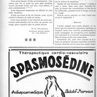 1479 - Page 1462-VI - La défense professionnelle individuelle par le Sou Médical / Droit médico-professionnel. Patente. —Médecin sanitaire maritime