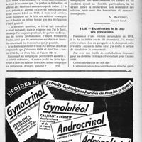 1482 - Page IX-1465 - Correspondance. Fiscalité. Dépenses à déduire. Indemnités des remplaçants / Exonération de la taxe des prestations