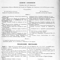 1484 - Page 1467 - Cinquantenaire du " concours médical ", (16 et 17 Novembre 1929)