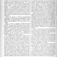 1503 - Page 1486 - Partie scientifique. L’Actualité Scientifique. La Presse. Le pneumothorax spontané des tuberculeux. Formes anormales et difficultés de diagnostic [(La Presse médicale, 23 janvier 1929)] / Comment utiliser toute la surface active d’un vésicatoire ! [(Journ. de médecine de Bordeaux, 30 janvier 1929)]