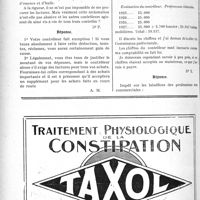 1525 - Page 1508-XLIV - Correspondance. Fiscalité. Calcul d’impôts / Amortissement du prix d’achat d’une automobile. Justification des dépenses