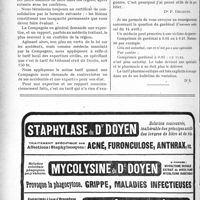1529 - Page 1512-XLVIII - Correspondance. Accidents du Travail. Examen d’un blessé pour consolidation avec incapacité permanente partielle / Soins aux pensionnés de guerre. A propos du gardénal