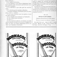 1539 - Page 1522-X - A travers l'officiel. Instruction publique / Soins aux pensionnés de guerre / Service de santé militaire