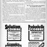 1543 - Page 1526-XIV - Accidents du travail. Facteur intérimaire des P. T. T / Une crise d’asthme peut-elle être un accident du travail ?