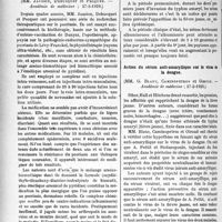 1559 - Page 1542 - Partie scientifique. L’Actualité Scientifique. Les Sociétés Savantes. Paris. Traitement du psoriasis par la cure arséno-bismuthique, (Académie de médecine ; 27-3-1929) / Sur l’urine des sujets atteints de fièvre jaune, (Académie de médecine ; 27-3-1929) / Action du sérum anti-amaryllique sur le virus de la dengue, (Académie de médecine ; 27-3-1929) / Reconstitution du sphincter uréthral chez la femme, à l’aide du muscle droit interne, (Société de chirurgie ; 6-2-1929)