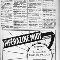 1610 - Page V-1593 - Abonnés du Concours exerçant dans les Stations Thermales