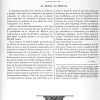 1621 - Page 1604 - Propos du jour. Pour le développement des relations médicales. — Le banquet (le printemps de l’Union Médicale latine (U. M. F. I. A). — La publication de l'A. D. R. M. sur l’enseignement médical en France / La Maison du Médecin [J. Noir]
