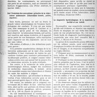 1641 - Page 1624 - Partie scientifique. L’Actualité Scientifique. La Presse. Les différents types de néphrites avec azotémie. Leur diagnostic différentiel / Sur l’évolution des conceptions actuelles de la tuberculose pulmonaire (tuberculose fermée, . active, inactive) [(Gazette des hôpitaux, 12 janvier 1929)] / Le diagnostic bactériologique de la coqueluche, Sa facilité et son intérêt [(La Presse médicale, 5 janvier 1929)]