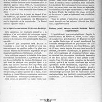 1642 - Page 1625 - Partie scientifique. L’Actualité Scientifique. Le diagnostic bactériologique de la coqueluche, Sa facilité et son intérêt [(La Presse médicale, 5 janvier 1929)]. Sur la réparation des tendons fléchisseurs des doigts [(Gazette des hôpitaux, 2 janvier 1929)] / Eczéma, prurit, carence sexuelle féminine. Extrait complémentaire [(Les Sciences Médicales, 31 janvier. 1929)]