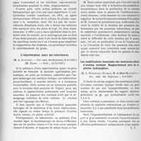 1647 - Page 1630 - Partie scientifique. L’Actualité Scientifique. Les Sociétés Savantes. Paris. Coliques de plomb guéries par l’acétylcholine, (Soc. méd. des hôpitaux ; 8-3-1929) / L’expectoration noire des tuberculeux, (Soc. méd. des hôpitaux-, 8-3-1929) / Les modifications humorales des nourrissons atteints d’eczéma suintant. Rapprochement avec les néphrites hydropigènes, (Soc. méd. des hôpitaux ; 8-3-1929)