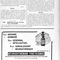 1674 - Page LXV-1657 - Correspondance. Fiscalité. Impôts en cas de changement de domicile / Déduction du prix d’achat d’une automobile