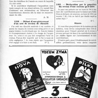 1675 - Page 1658-LXVI - Correspondance. Fiscalité. Déduction du prix d’achat d’une automobile / Défaut d’enregistrement d’un acte de cession de clientèle / Déclaration par le propriétaire du revenu d’une maison qu’il habile